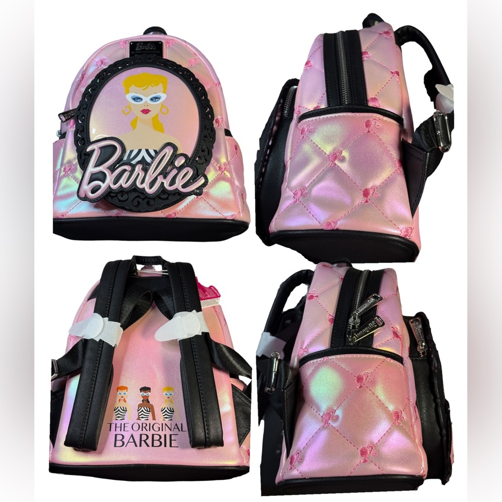 Loungefly Barbie Iridescent Exclusive Mini Backpack